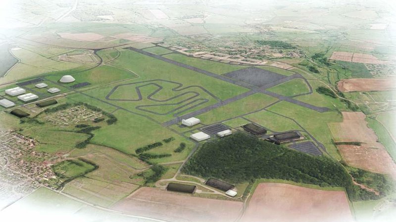 Vacuum firm Dyson unveils plans for huge UK test track as £2bn electric car project speeds up