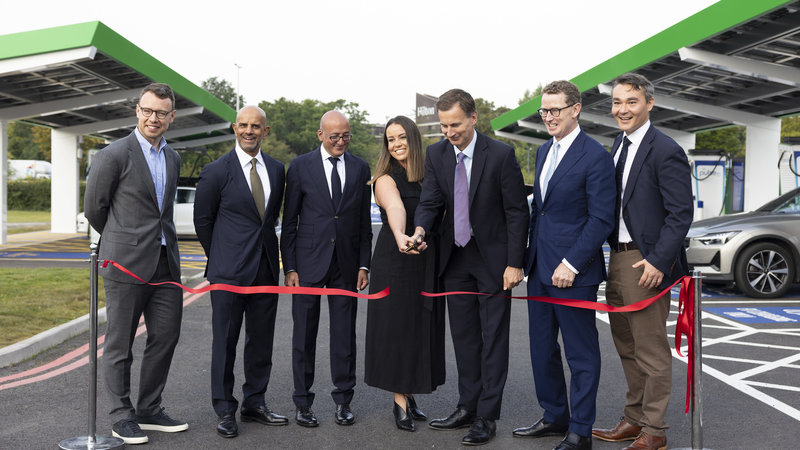 Launching One of Europe's Largest Charging Hub